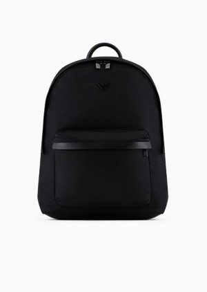 Emporio Armani Asv Recycled Naylon Backpack Yeşil | EA-SN59020