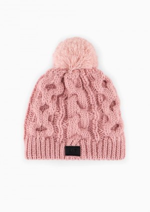Emporio Armani Baskılı Series Mountain Beanie Asv Siyah | EA7-SN59717