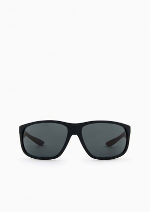 Emporio Armani Men’s Pillow Sunglasses Lacivert | EA-SN59441