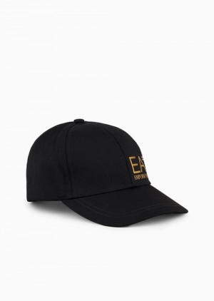 Emporio Armani Pamuklu Baseball Cap Siyah | EA7-SN59709