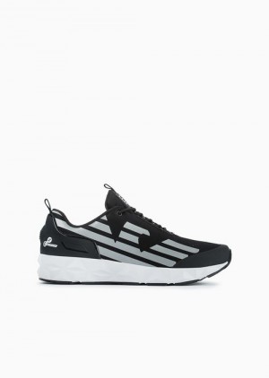 Emporio Armani Ultimate C2 Kombat Sneakers Siyah | EA7-SN60088